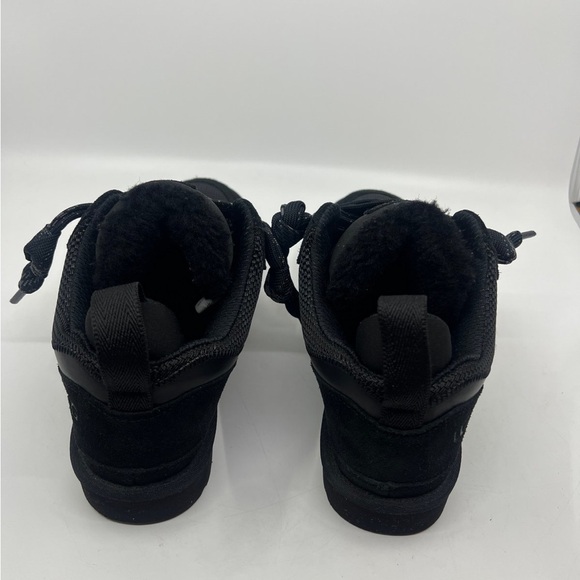 UGG LOWMEL WOMEN'S BOOT/SNEAKER SUEDE BLACK Sz 10 - Picture 7 of 7